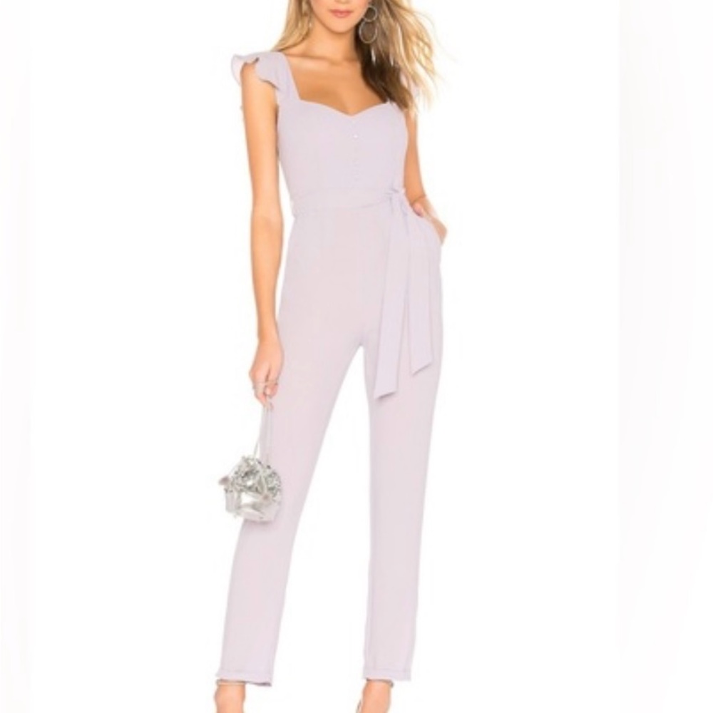 Chic Light Purple Jumpsuit  - XS